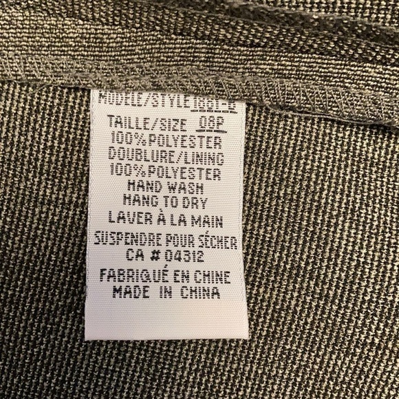 Vintage Grey suit jacket and skirt set, size 8P - Picture 8 of 15